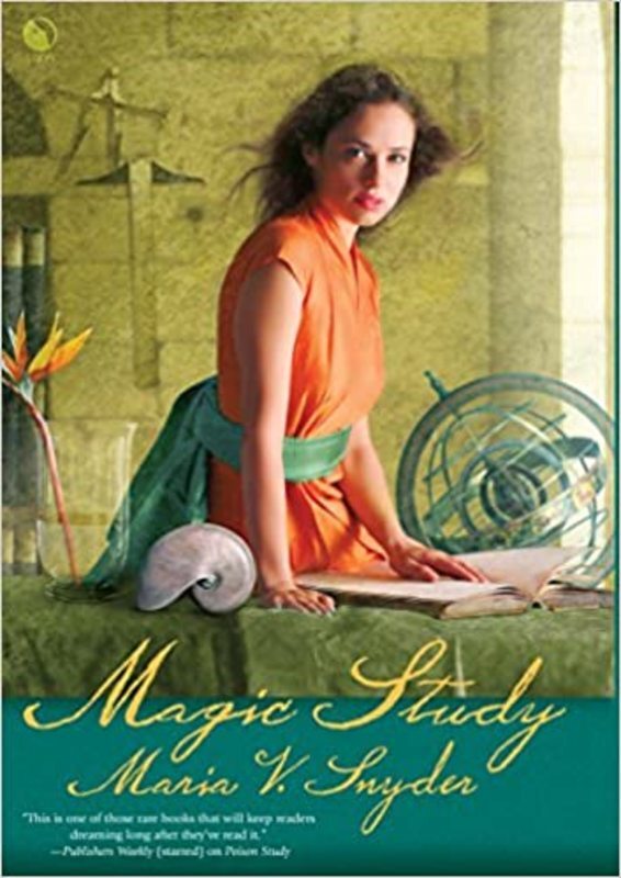 Book cover for "Magic Study" by Maria V Snyder