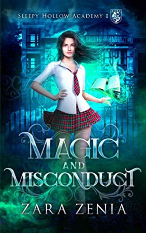 Book cover for "Magic and Misconduct" by Zara Zenia