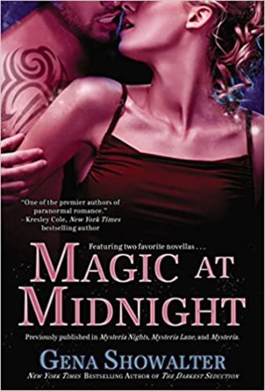 Book cover for "Magic at Midnight" by Gena Showalter