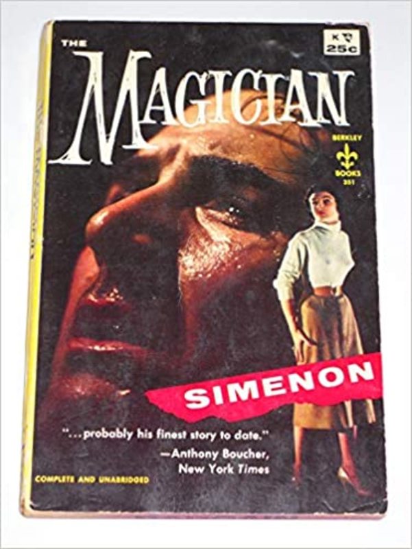 Book cover for "Magician" by Georges Simenon