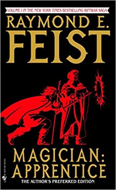 Book cover for "Magician: Apprentice" by Raymond E. Feist