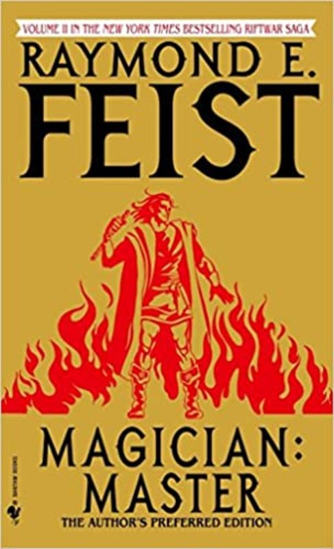 Book cover for "Magician: Master" by Raymond E. Feist
