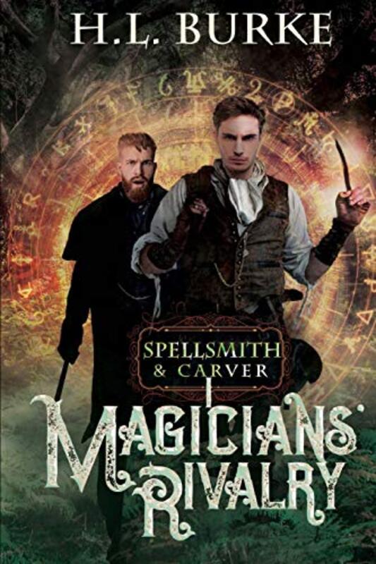 Book cover for "Magicians' Rivalry" by HL Burke