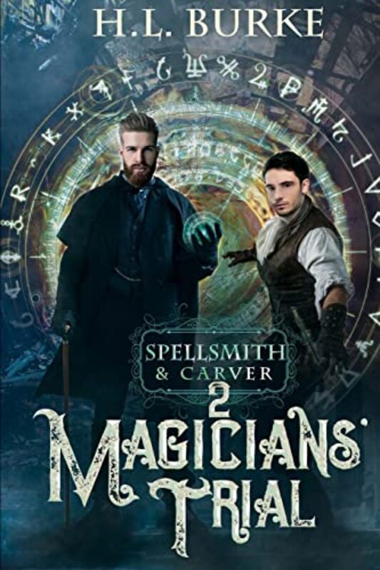Book cover for "Magicians' Trial" by HL Burke