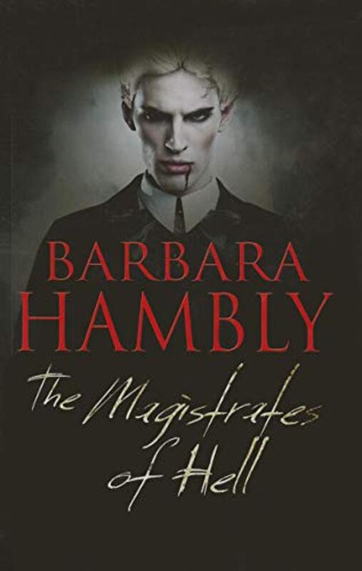 Book cover for "Magistrates of Hell" by Barbara Hambly
