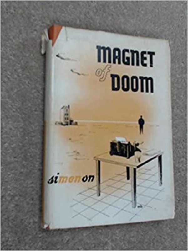 Book cover for "Magnet of Doom" by Georges Simenon