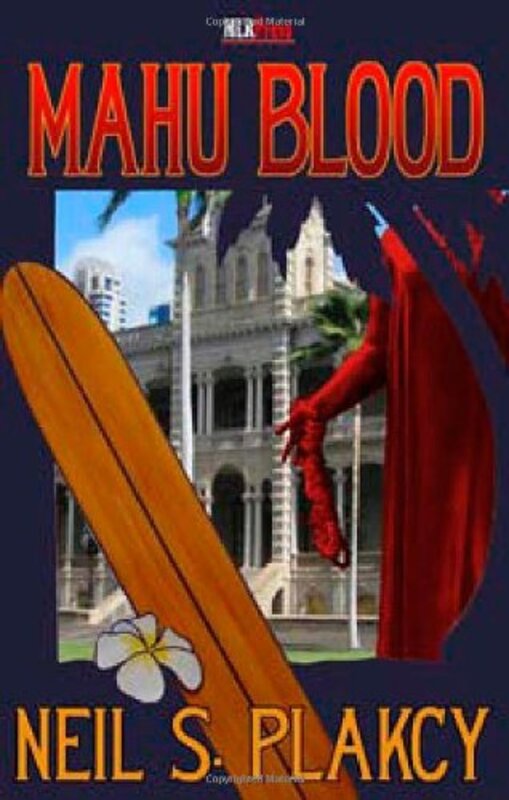 Book cover for "Mahu Blood" by Neil Plakcy