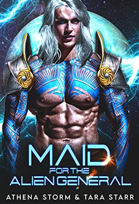 Book cover for "Maid For The Alien General" by Athena Storm