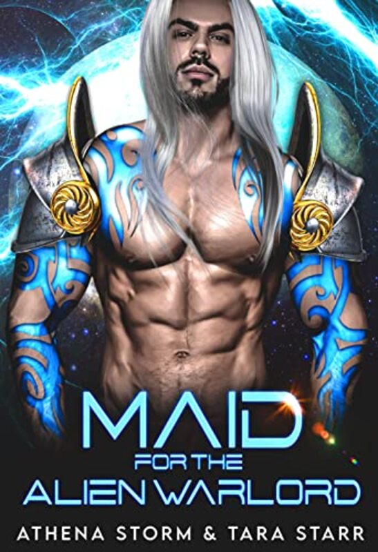 Book cover for "Maid For The Alien Warlord" by Athena Storm