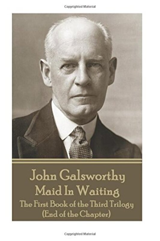 Book cover for "Maid in Waiting" by John Galsworthy