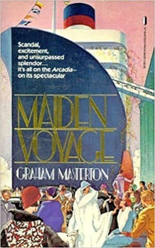 Book cover for "Maiden Voyage" by Graham Masterton