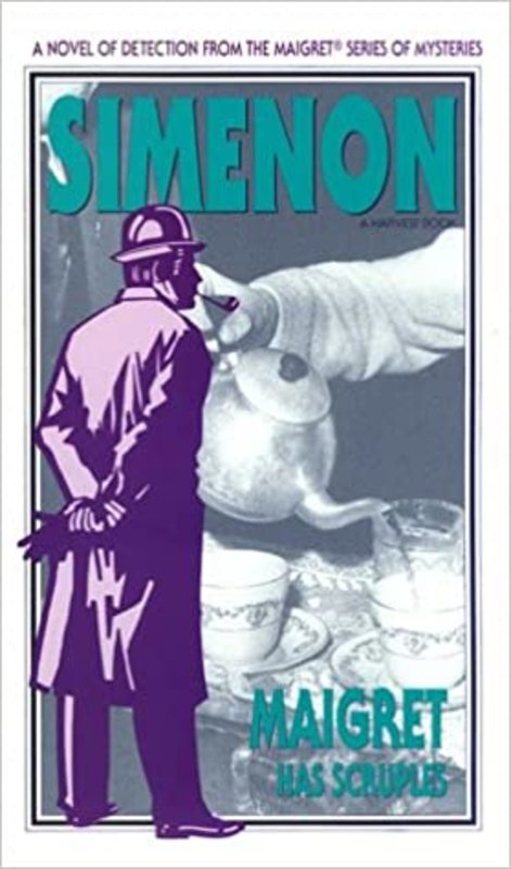 Book cover for "Maigret Has Scruples" by Georges Simenon