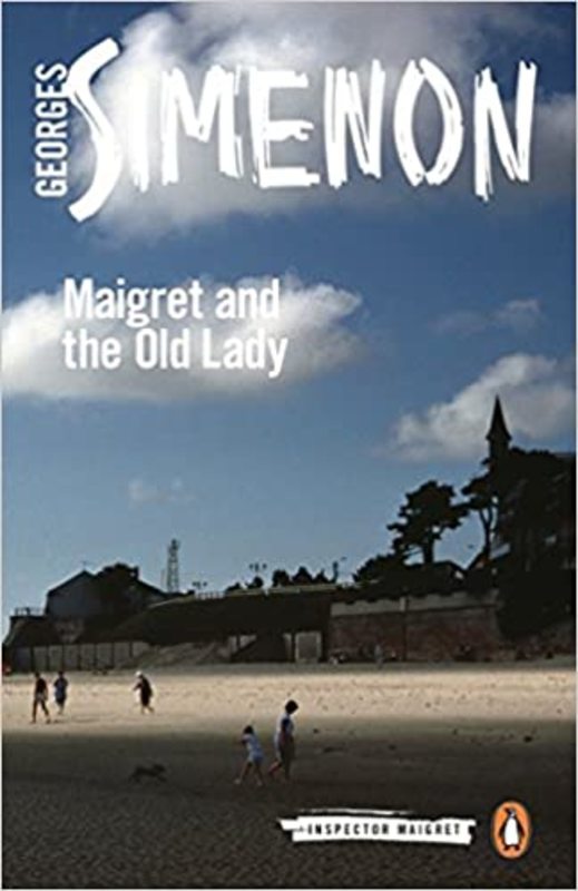Book cover for "Maigret and the Old Lady" by Georges Simenon