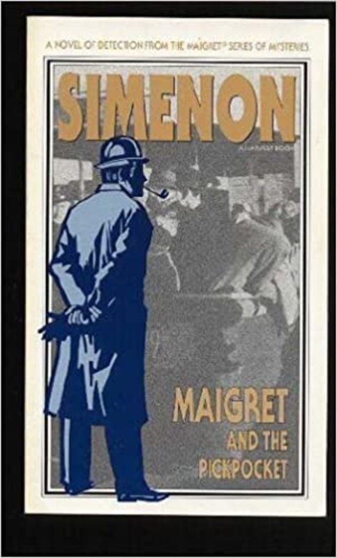 Book cover for "Maigret and the Pickpocket" by Georges Simenon