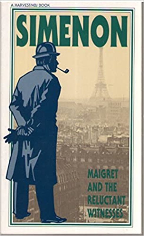 Book cover for "Maigret and the Reluctant Witnesses" by Georges Simenon