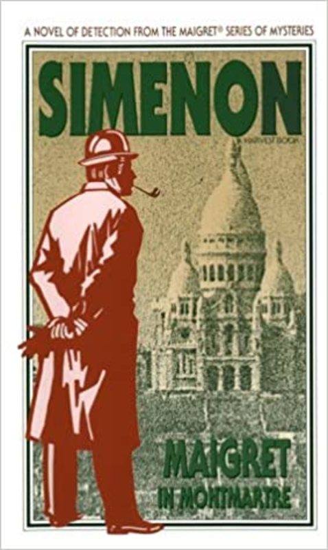 Book cover for "Maigret in Montmartre" by Georges Simenon