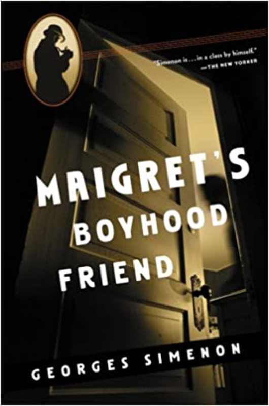 Book cover for "Maigret's Boyhood Friend" by Georges Simenon