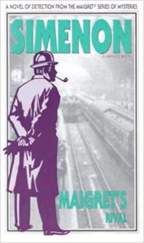 Book cover for "Maigret's Rival" by Georges Simenon