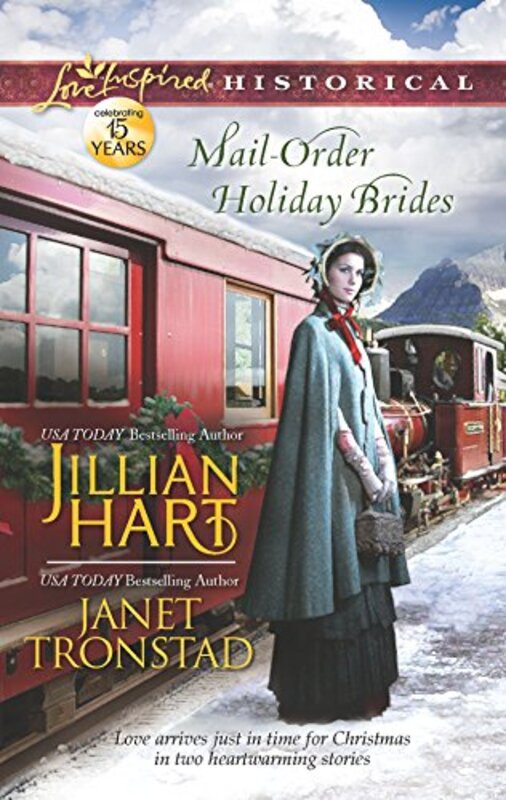 Book cover for "Mail-Order Holiday Brides" by Jillian Hart