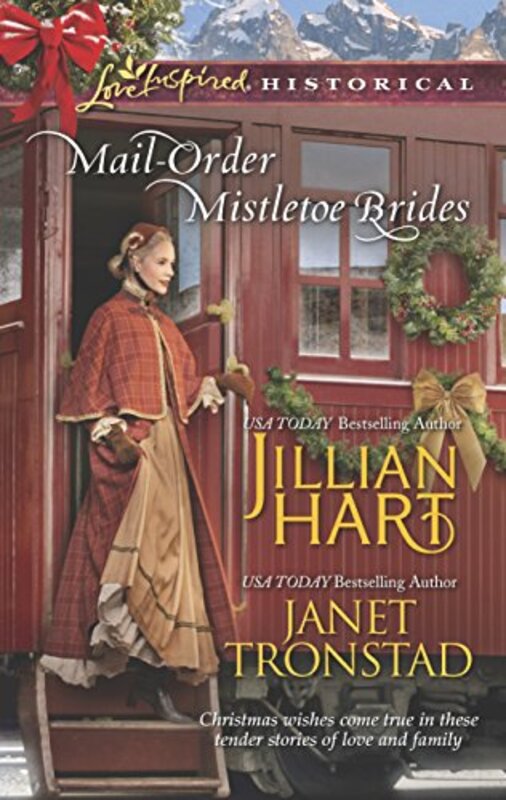 Book cover for "Mail-Order Mistletoe Brides" by Jillian Hart
