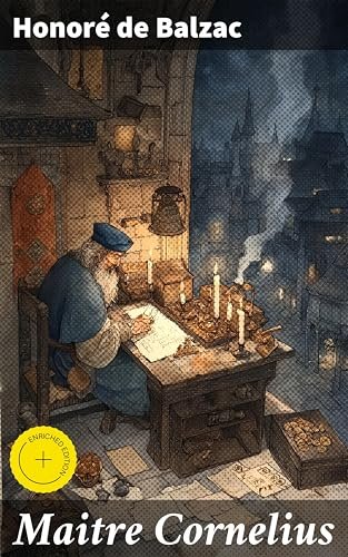 Book cover for "Maitre Cornelius" by Honore de Balzac