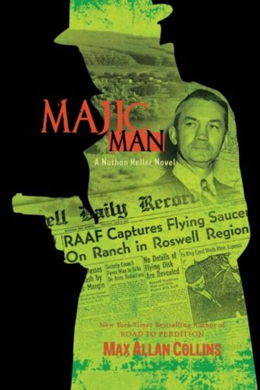 Book cover for "Majic Man" by Max Allan Collins