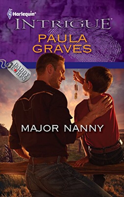 Book cover for "Major Nanny" by Paula Graves