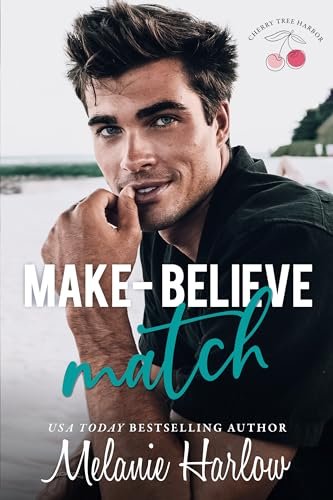 Book cover for "Make-Believe Match" by Melanie Harlow