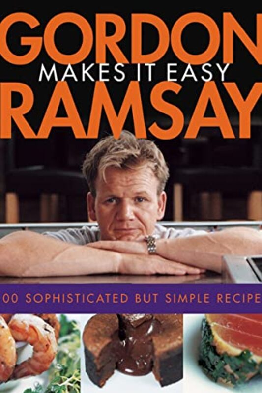 Book cover for "Makes It Easy" by Gordon Ramsay