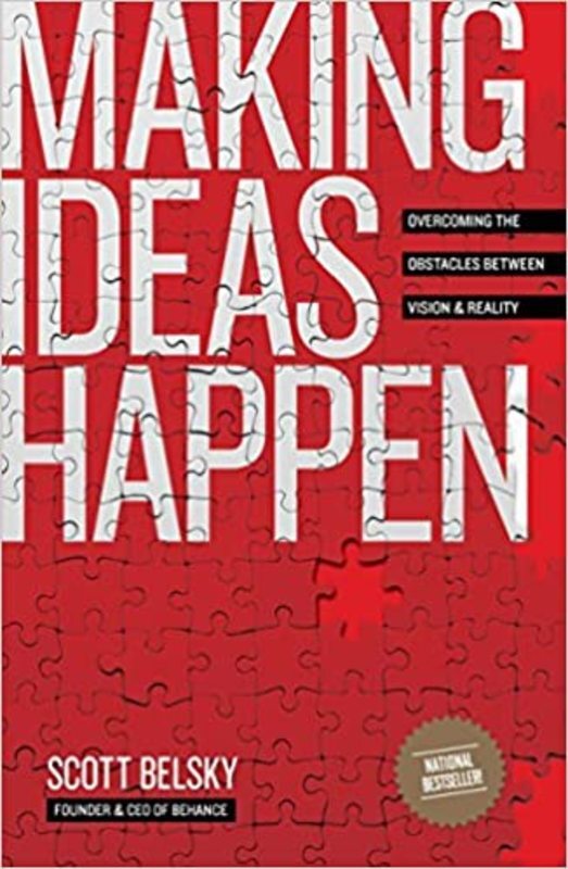 Book cover for "Making Ideas Happen"