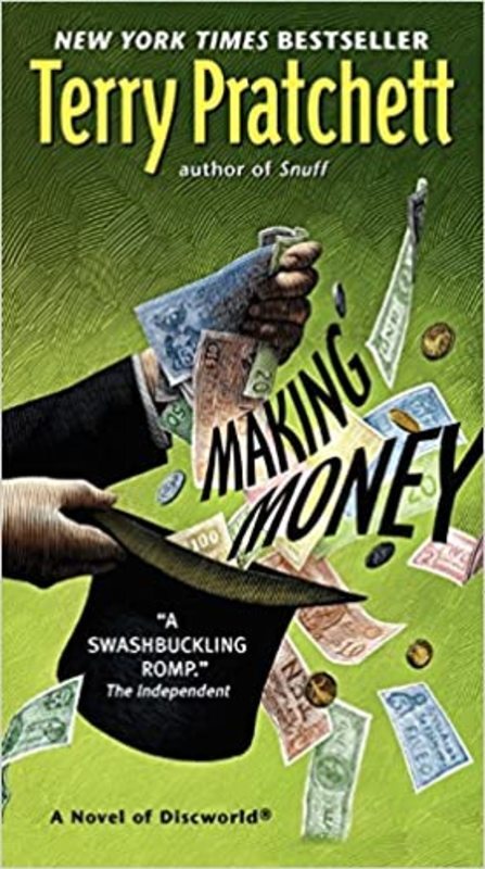 Book cover for "Making Money" by Terry Pratchett