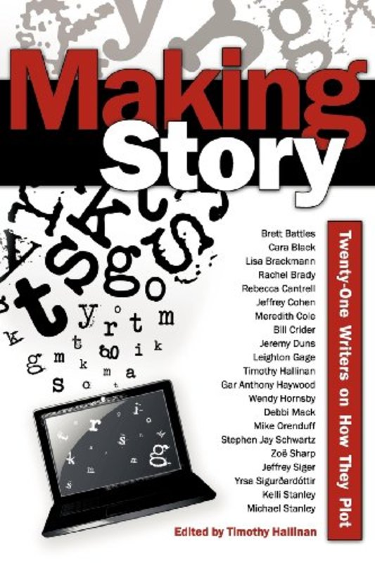 Book cover for "Making Story" by Timothy Hallinan