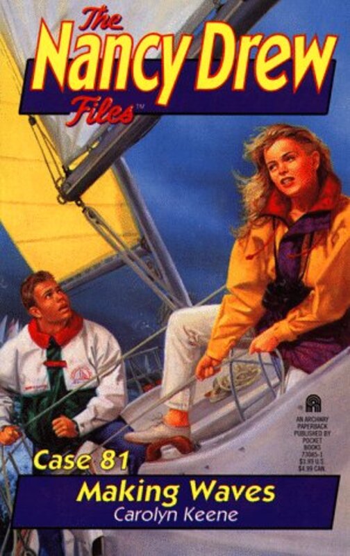 Book cover for "Making Waves" by Mildred A Wirt