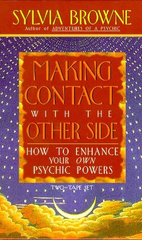 Book cover for "Making Contact with the Other Side" by Sylvia Browne