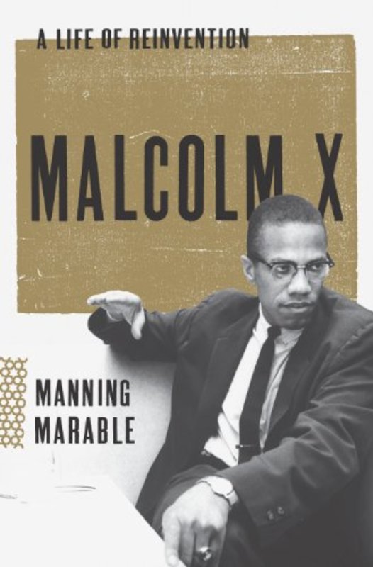 Book cover for "Malcolm X" by Manning Marable