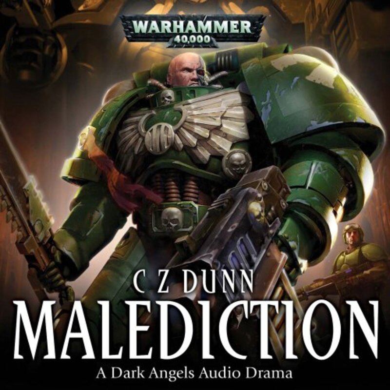 Book cover for "Malediction" by CZ Dunn