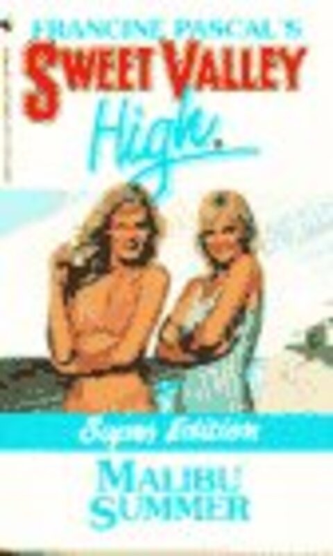 Book cover for "Malibu Summer" by Francine Pascal