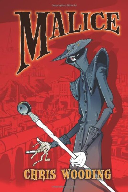 Book cover for "Malice" by Chris Wooding