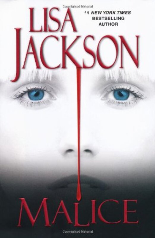 Book cover for "Malice" by Lisa Jackson