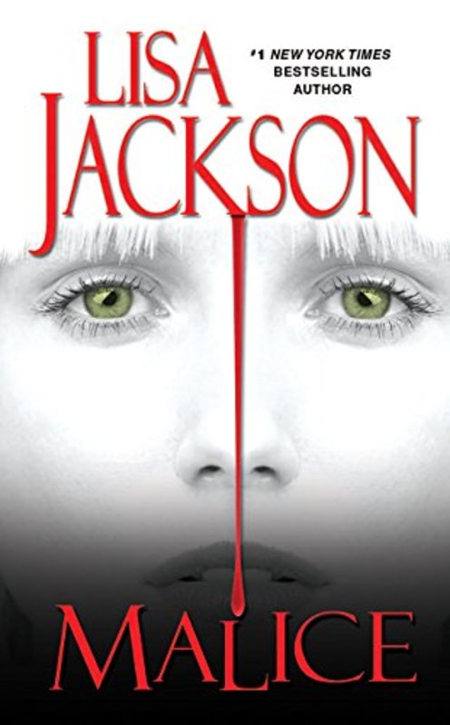 Book cover for "Malice" by Lisa Jackson