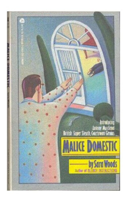 Book cover for "Malice Domestic" by Sara Woods