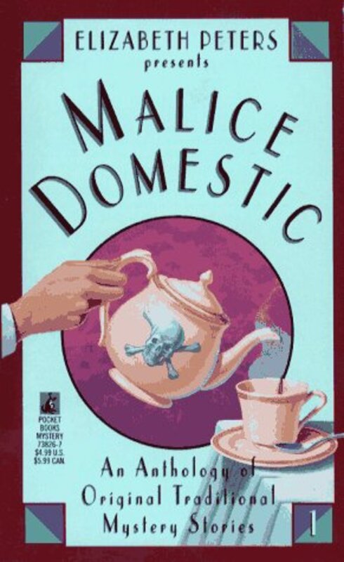 Book cover for "Malice Domestic 1" by Sharyn McCrumb