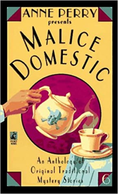Book cover for "Malice Domestic 6" by Simon Brett