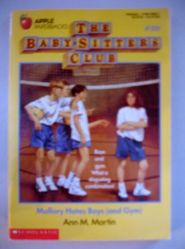 Book cover for "Mallory Hates Boys" by Ann M Martin