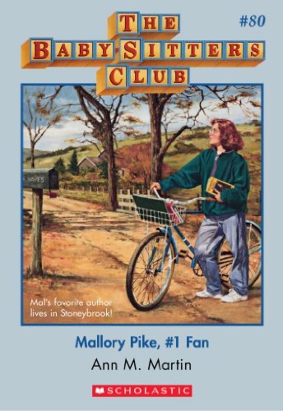 Book cover for "Mallory Pike, No.1 Fan" by Ann M. Martin