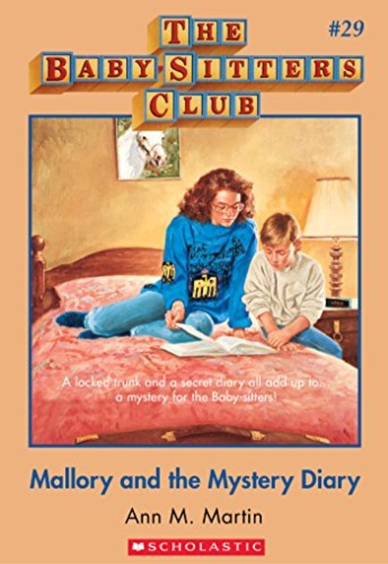 Book cover for "Mallory and the Mystery Diary" by Ann M. Martin