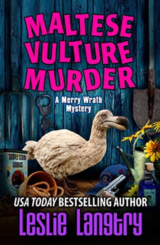 Book cover for "Maltese Vulture Murder" by Leslie Langtry