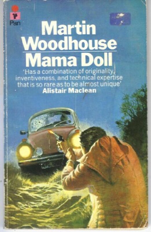 Book cover for "Mama Doll" by Martin Woodhouse