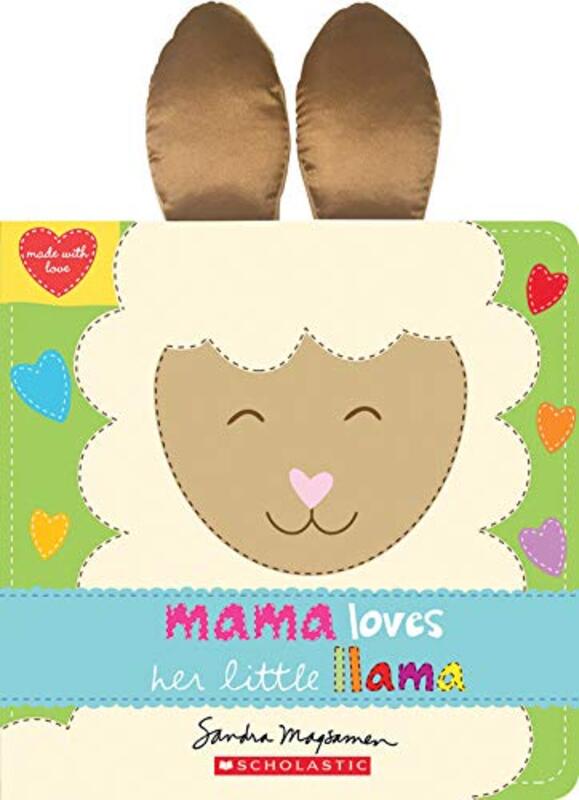 Book cover for "Mama Loves Her Little Llama" by Sandra Magsamen