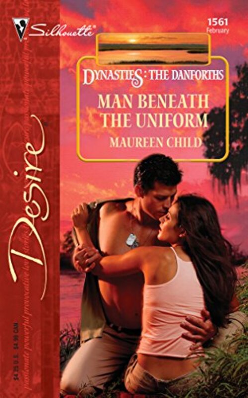 Book cover for "Man Beneath The Uniform" by Maureen Child
